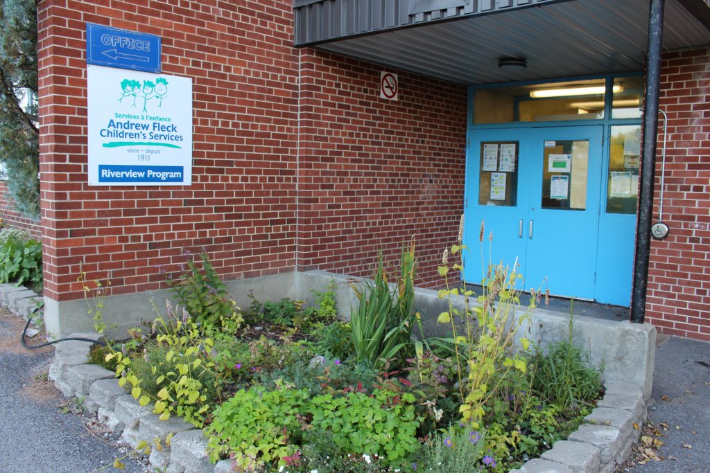 Riverview Kindergarten entrance front view.