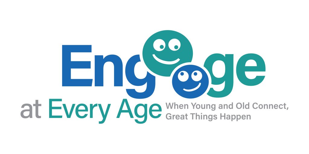 Engage at Every Age blue and teal logo.